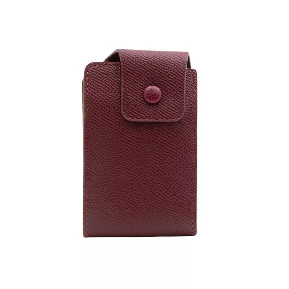 Gold Coast Burgundy Faux Leather Accordion Card Wallet with RFID Protection - Picture 2 of 8